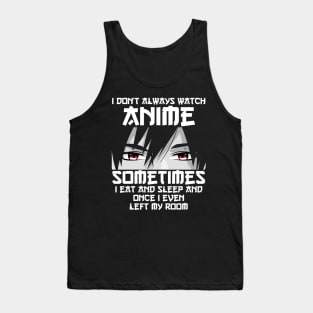 Anime Art For Women Teen Girls Men Anime Merch Anime Lovers Tank Top